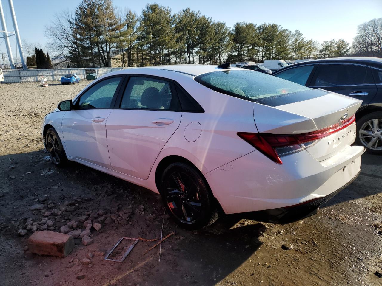 2023 HYUNDAI ELANTRA BLUE VIN:KMHLM4AJ0PU036690