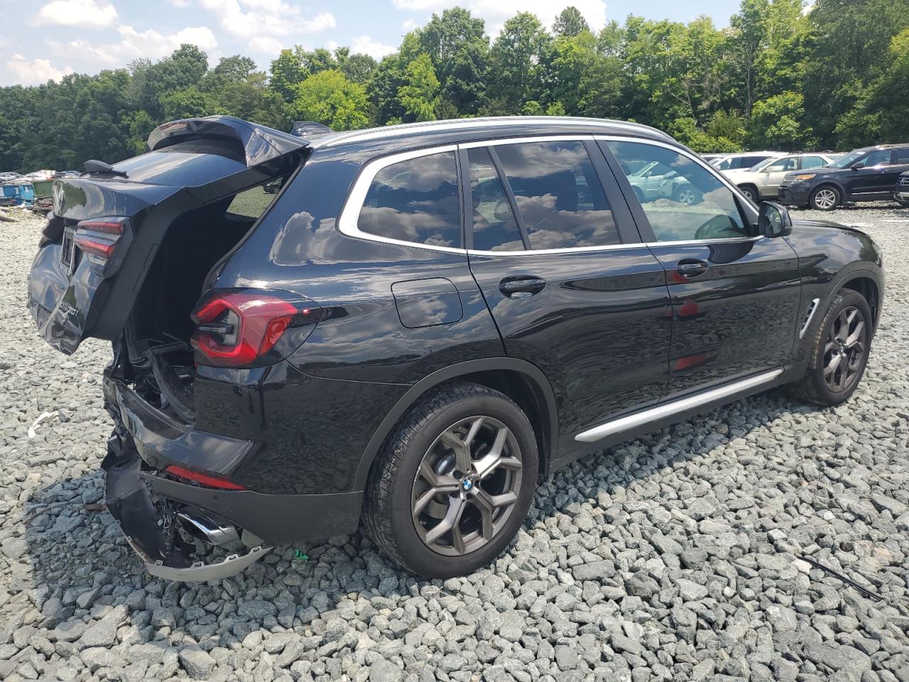 2022 BMW X3 XDRIVE30I VIN:5UX53DP01N9M04873