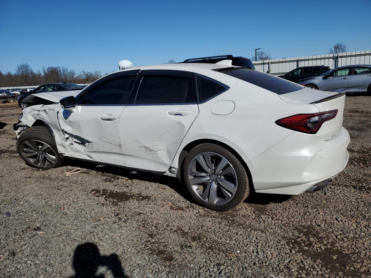 2022 ACURA TLX ADVANCE VIN:19UUB6F61NA003017