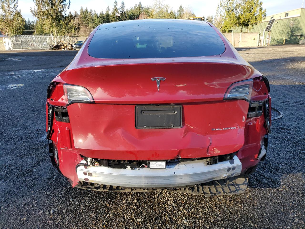 2022 TESLA MODEL Y  VIN:7SAYGDEE6NF364817