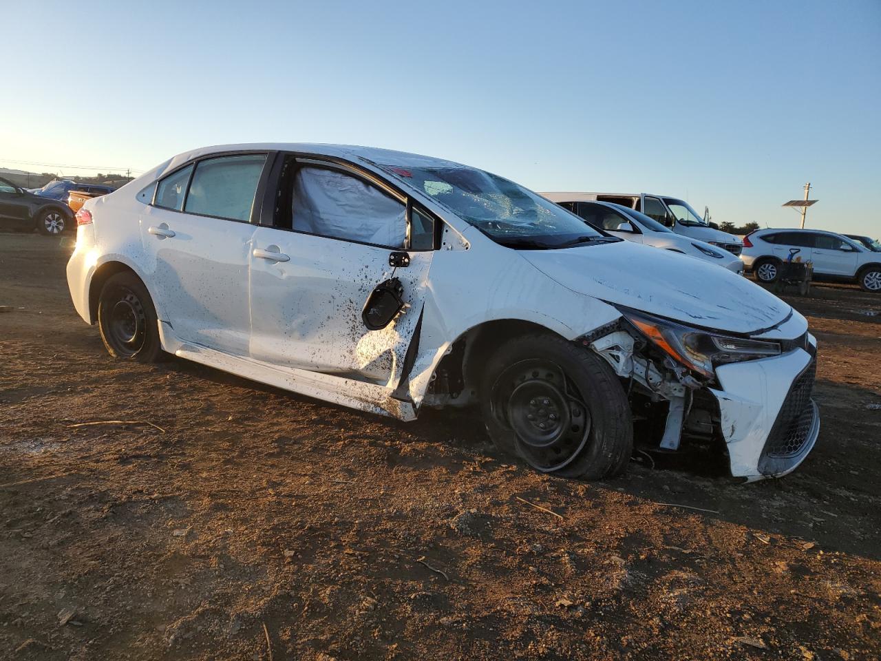 2022 TOYOTA COROLLA LE VIN:JTDEPMAE3N3020543