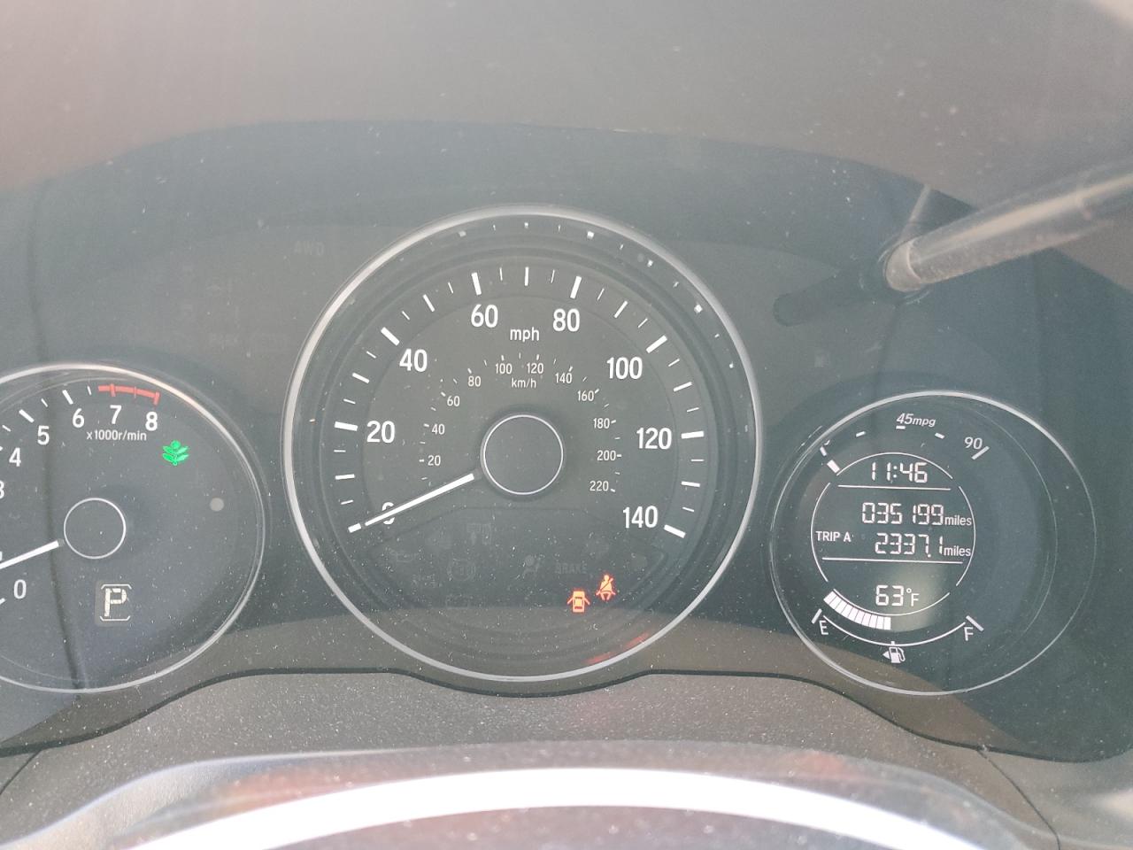 2022 HONDA HR-V LX VIN:3CZRU6H38NM736373