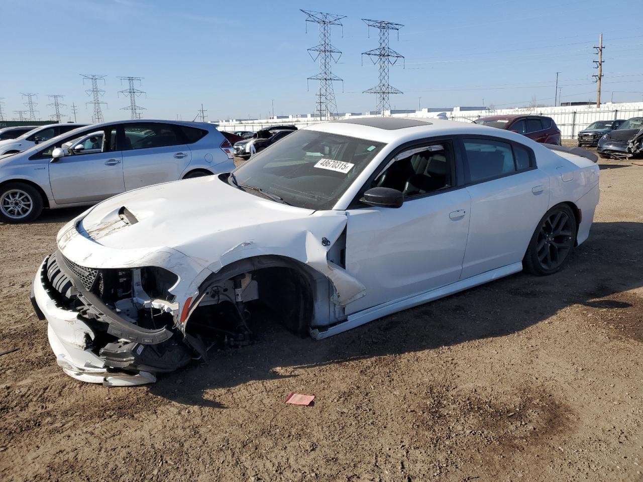 2022 DODGE CHARGER GT VIN:2C3CDXHG1NH114608