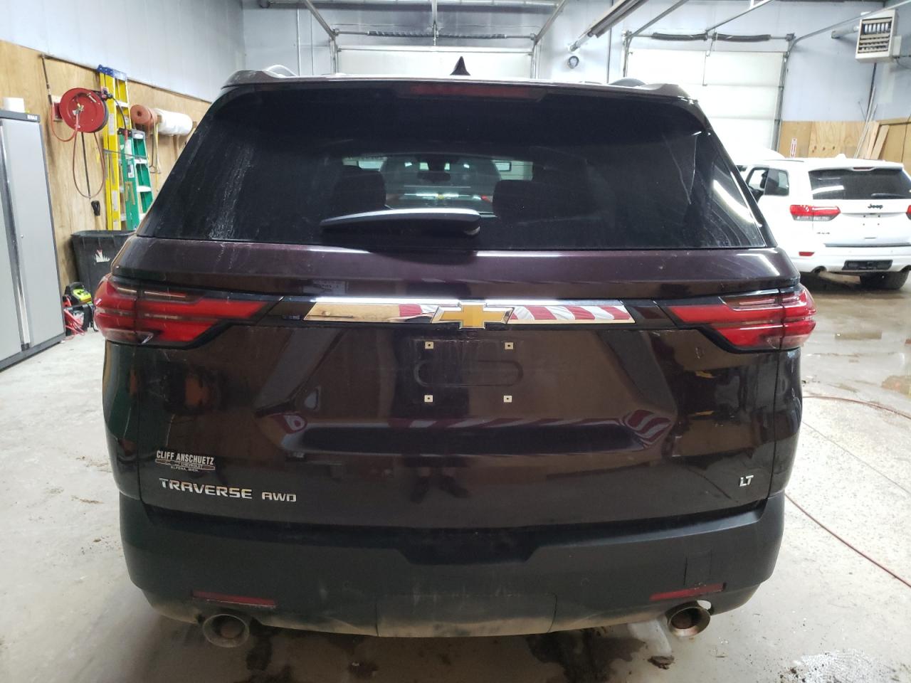 2022 CHEVROLET TRAVERSE LT VIN:1GNEVGKWXNJ159571