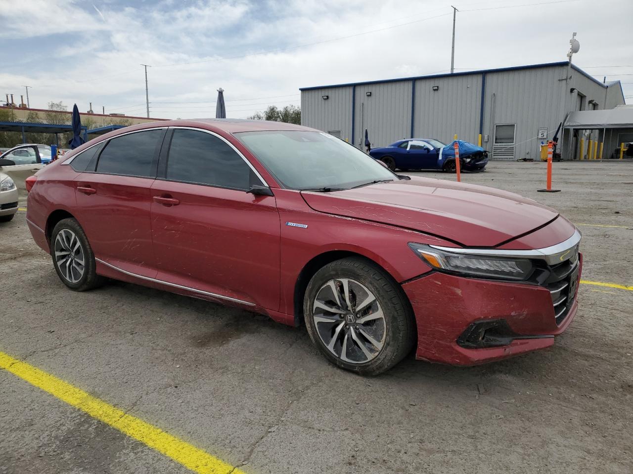 2022 HONDA ACCORD HYBRID EXL VIN:1HGCV3F50NA007181