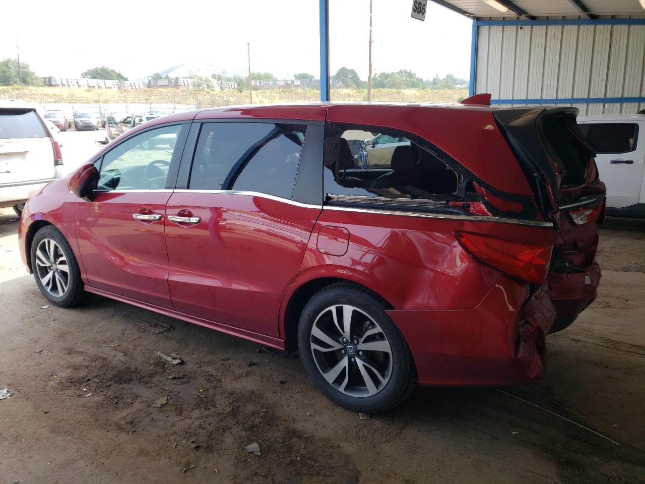 2022 HONDA ODYSSEY TOURING VIN:5FNRL6H89NB000762