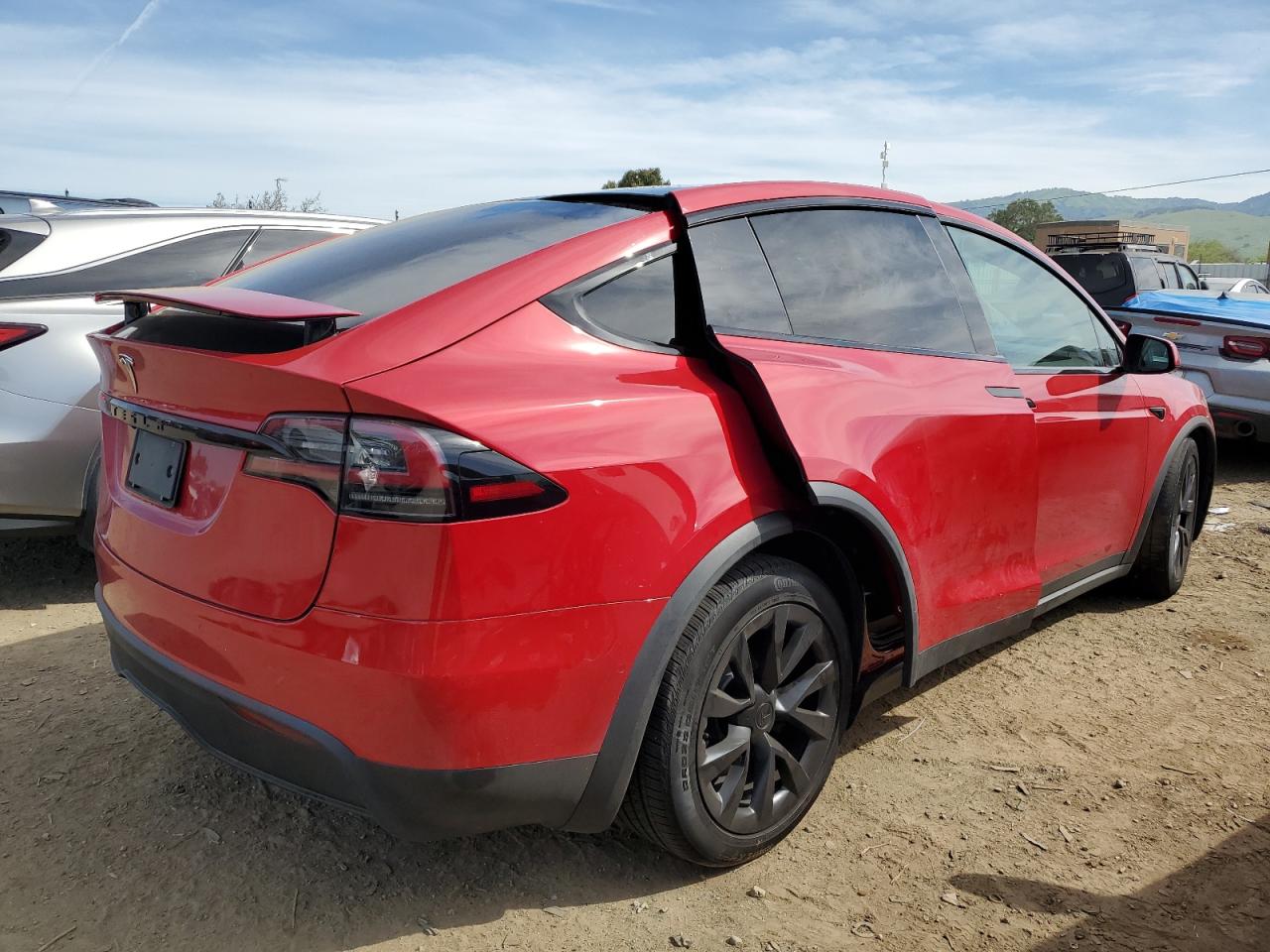 2023 TESLA MODEL X  VIN:7SAXCAE55PF378717