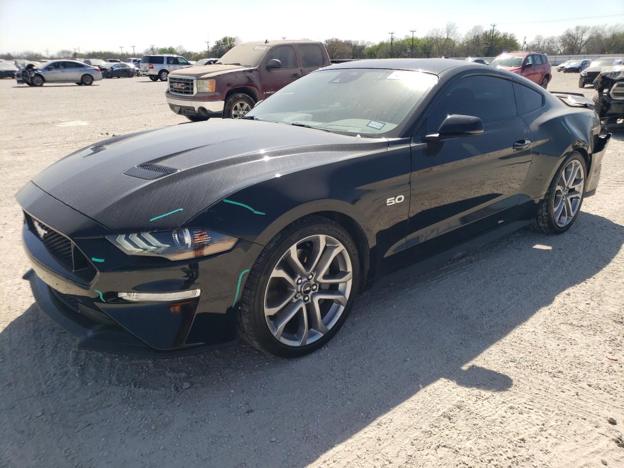 2022 FORD MUSTANG GT VIN:1FA6P8CF1N5138814