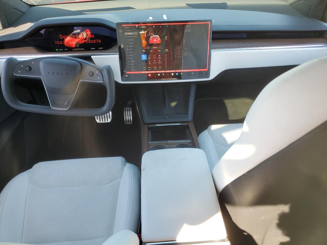 2022 TESLA MODEL X  VIN:7SAXCAE58NF340878