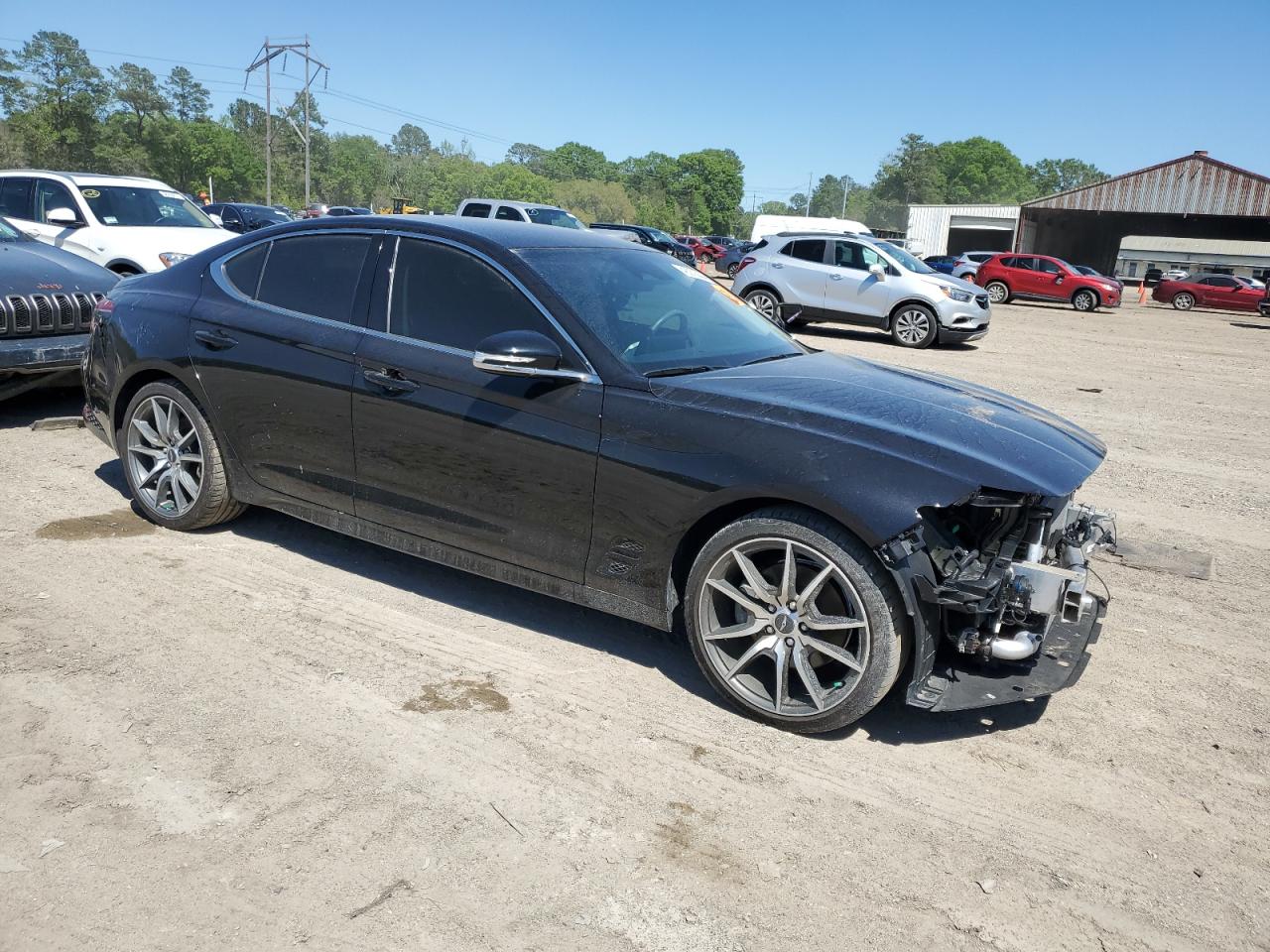 2023 GENESIS G70 BASE VIN:KMTG34TA7PU106841