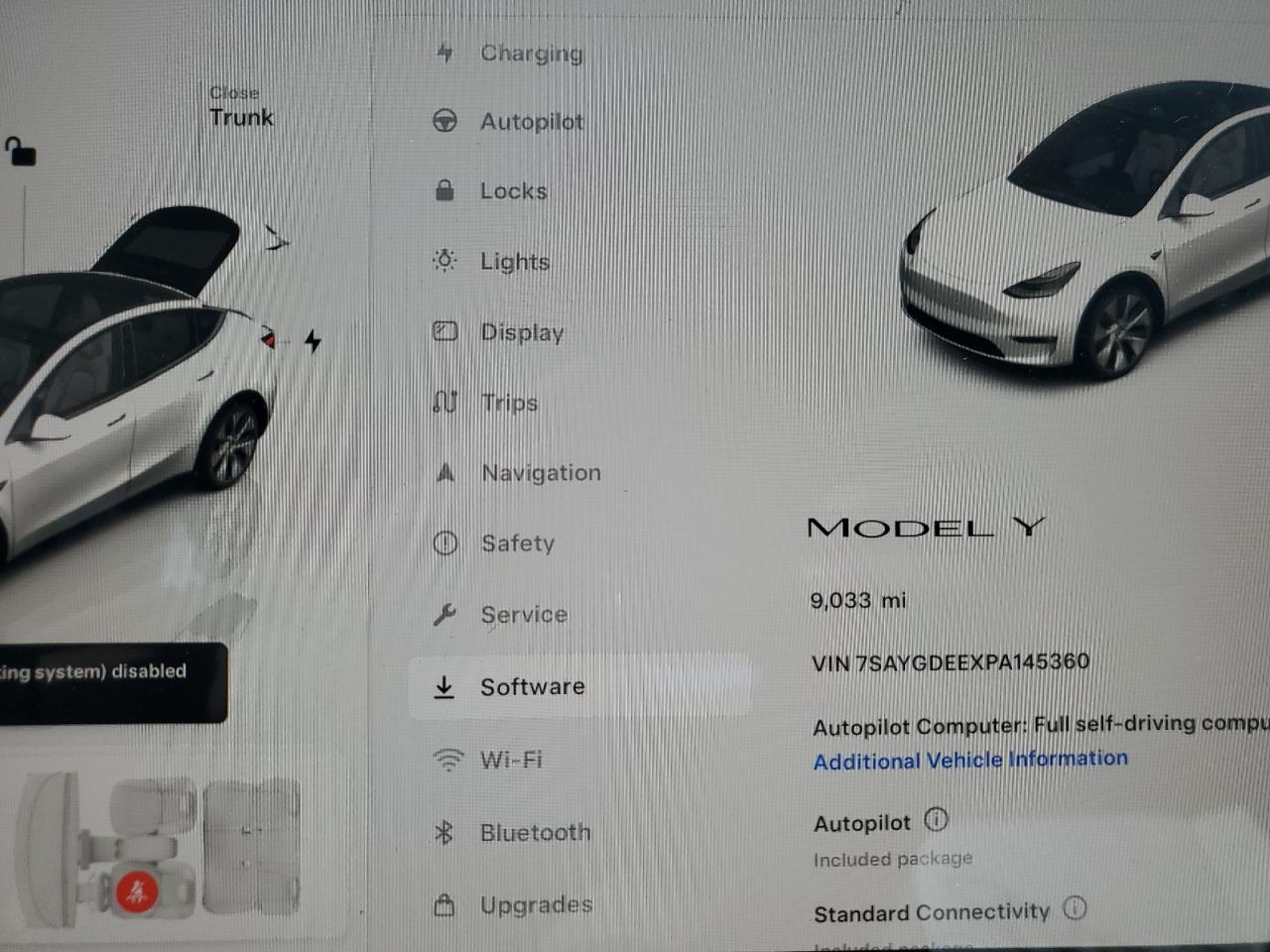 2023 TESLA MODEL Y  VIN:7SAYGDEEXPA145360