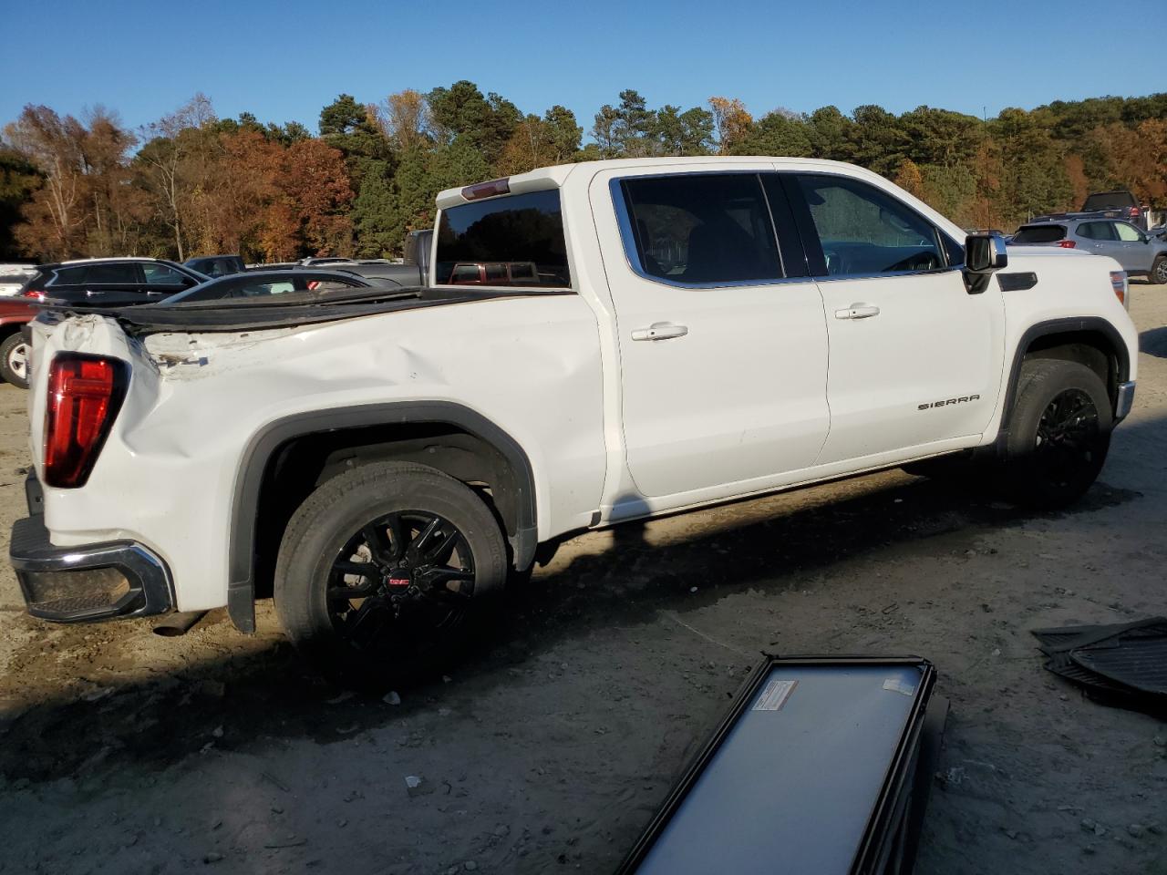 2022 GMC SIERRA LIMITED K1500 SLE VIN:3GTP9BEK6NG137408