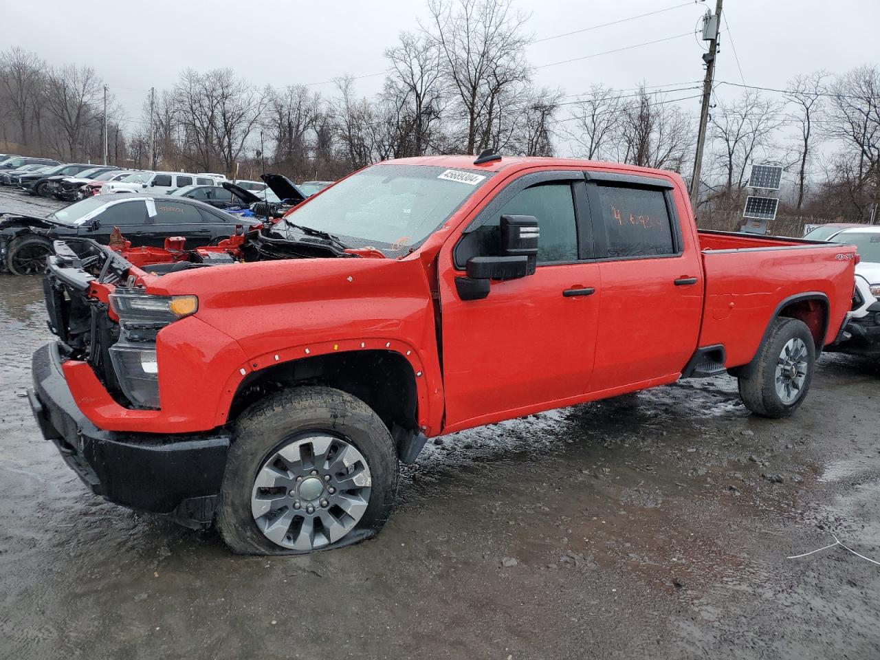 2022 CHEVROLET SILVERADO K2500 CUSTOM VIN:1GC4YME78NF268872