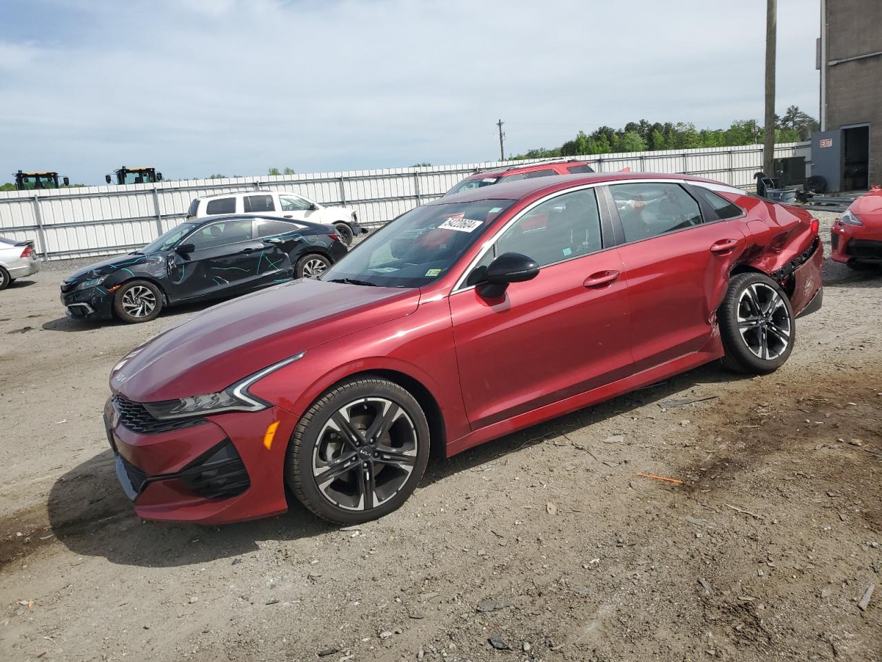 2022 KIA K5 GT LINE VIN:5XXG64J24NG144337
