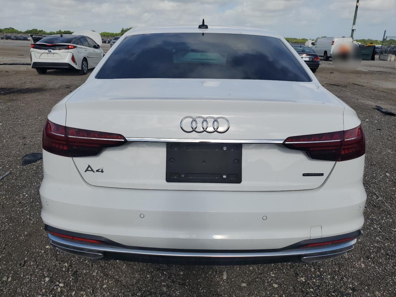 2022 AUDI A4 PREMIUM PLUS 45 VIN:WAUEAAF42NN013391