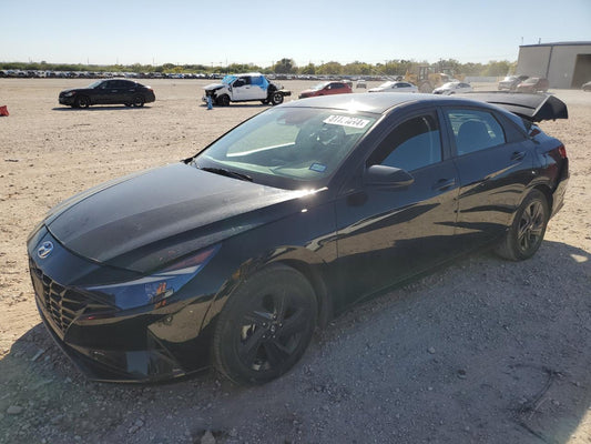 2022 HYUNDAI ELANTRA BLUE VIN:KMHLM4AJ0NU028893
