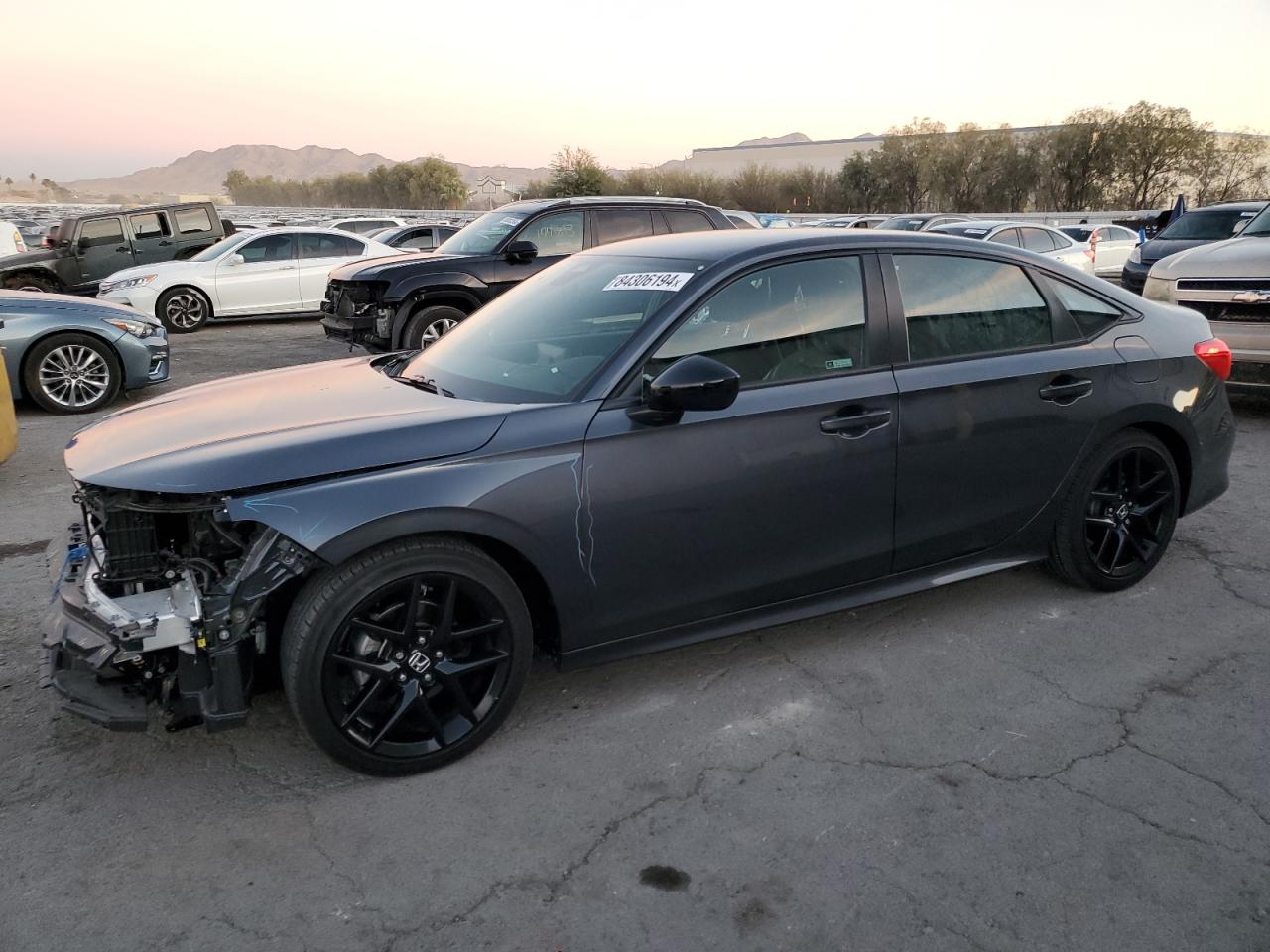 2023 HONDA CIVIC SPORT VIN:2HGFE2F55PH550554