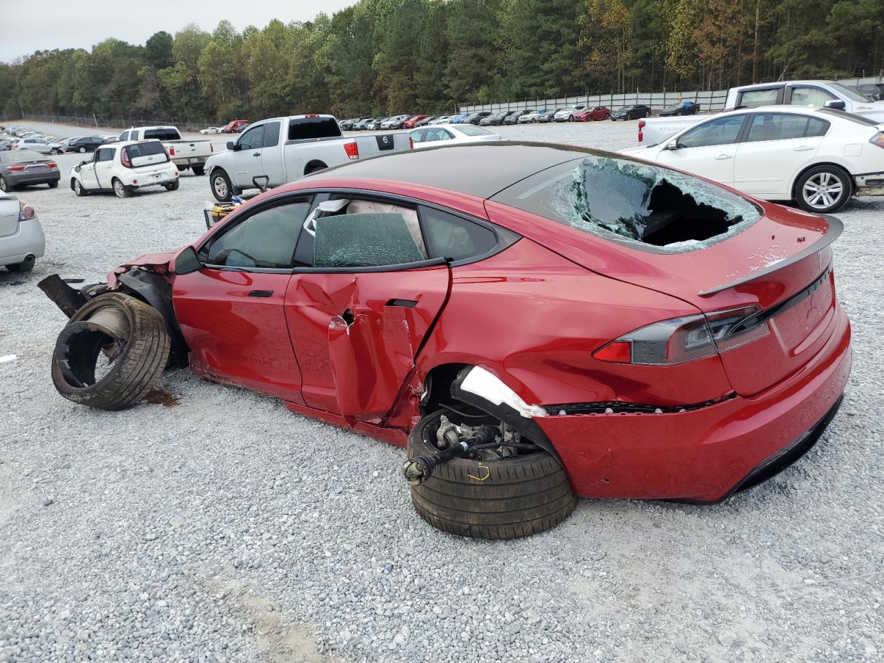 2022 TESLA MODEL S  VIN:5YJSA1E62NF460780
