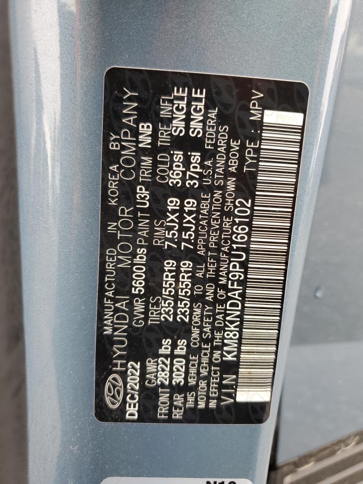 2023 HYUNDAI IONIQ 5 SEL VIN:KM8KNDAF9PU166102