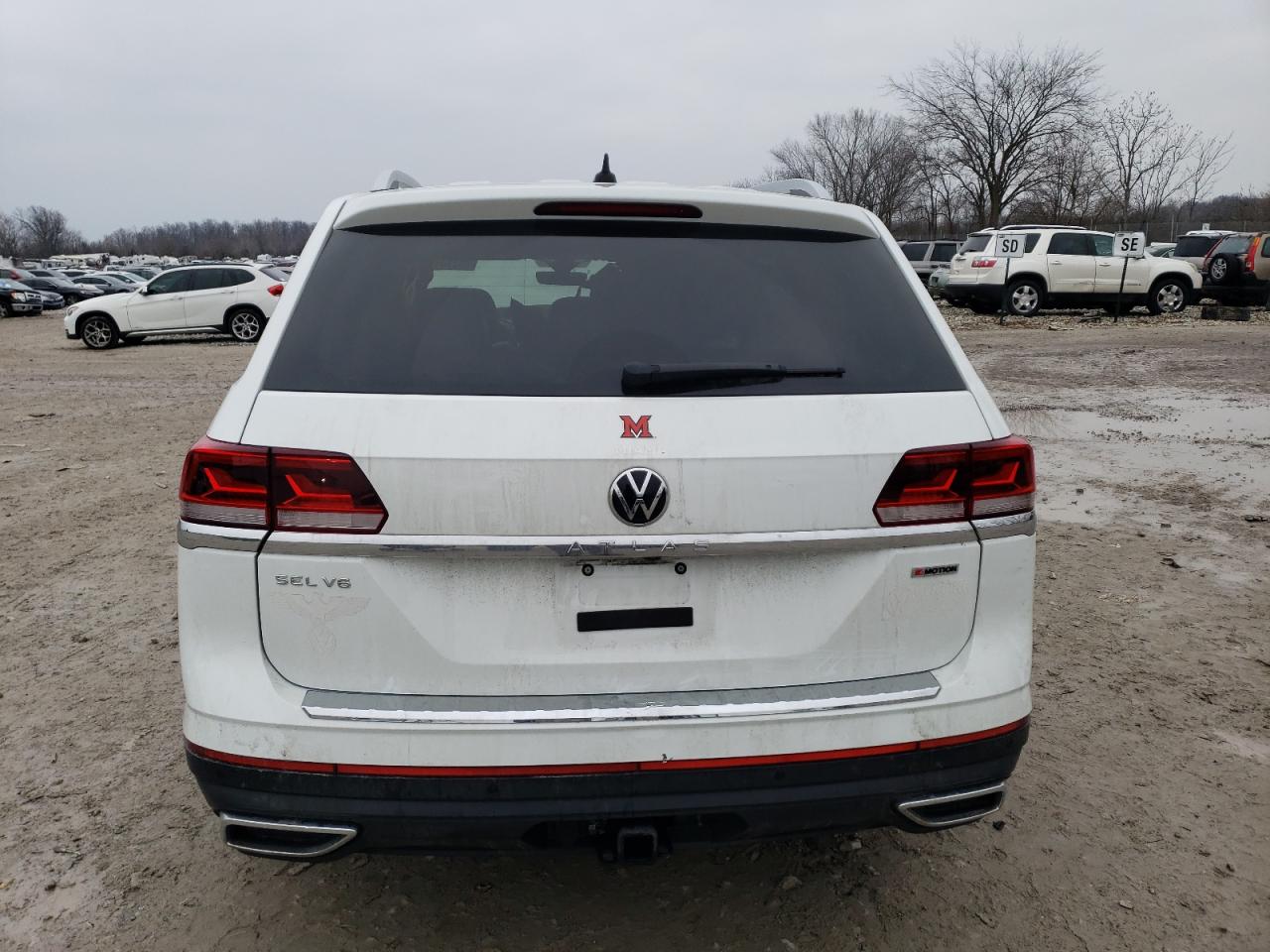 2022 VOLKSWAGEN ATLAS SEL VIN:1V2BR2CA6NC512106