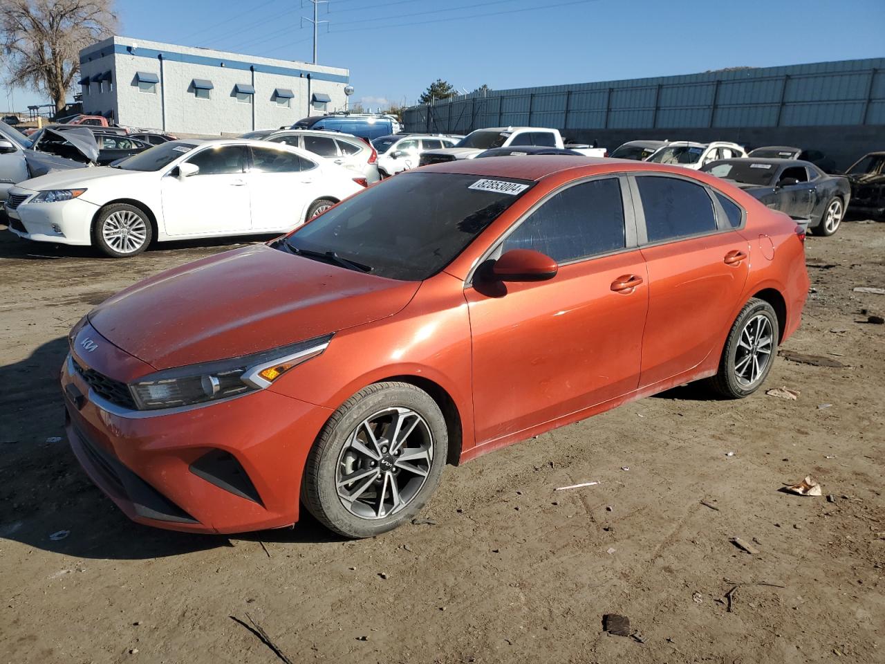 2022 KIA FORTE FE VIN:3KPF24AD6NE493985