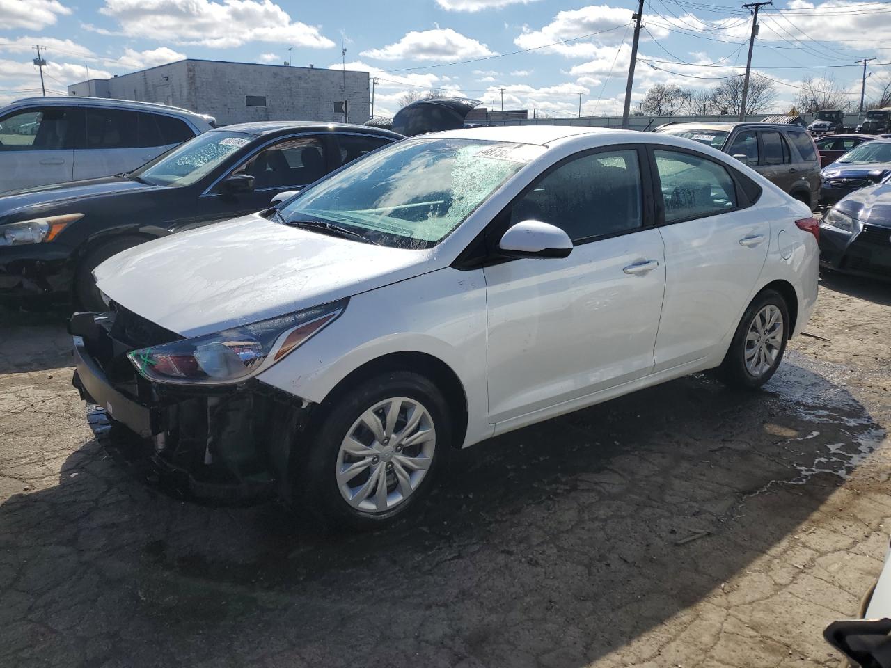 2022 HYUNDAI ACCENT SE VIN:3KPC24A61NE166785