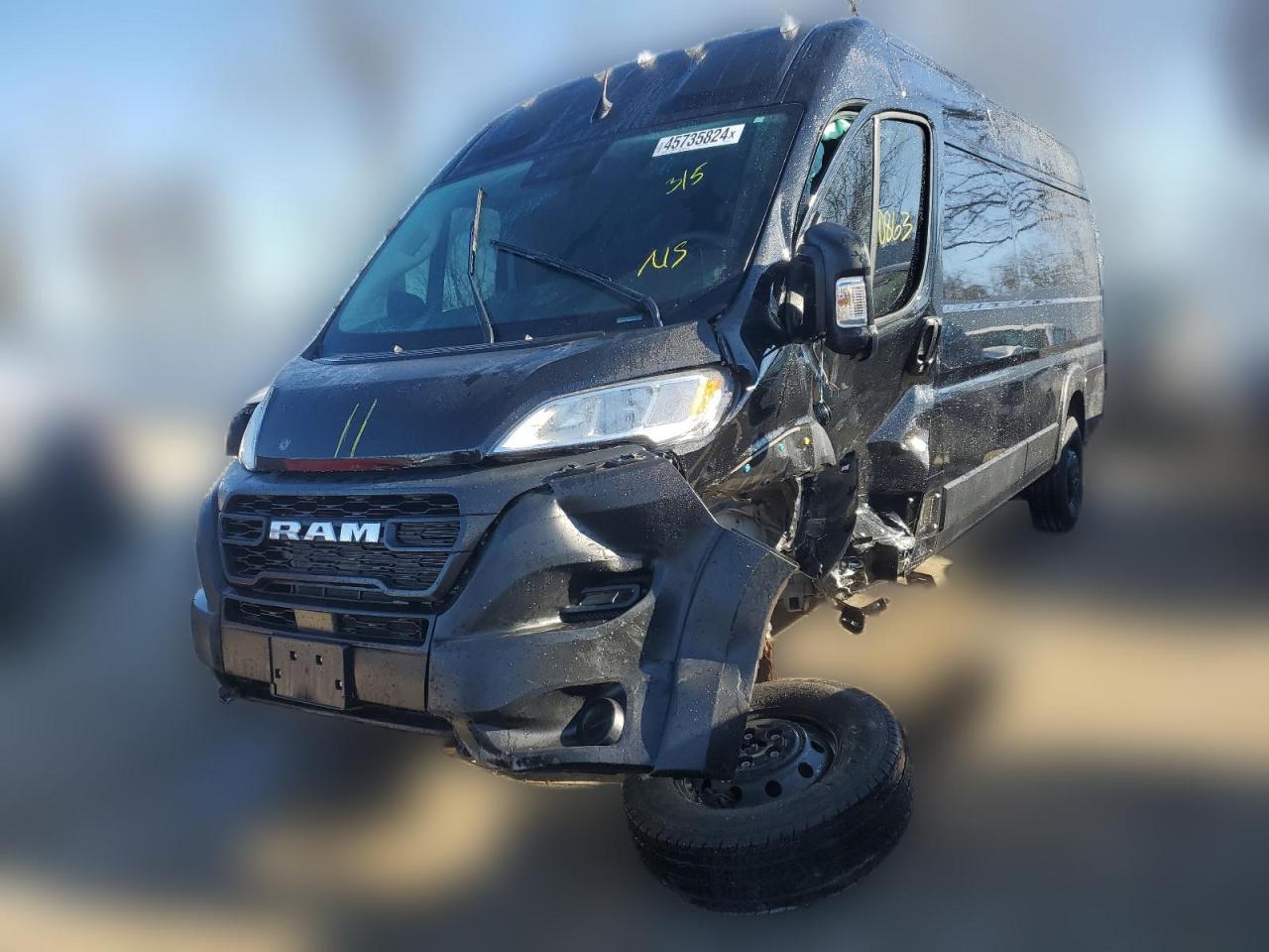 2023 RAM PROMASTER 3500 3500 HIGH VIN:3C6MRVJG6PE568715