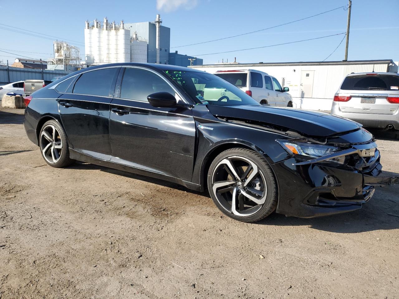 2022 HONDA ACCORD HYBRID SPORT VIN:1HGCV3F25NA035385