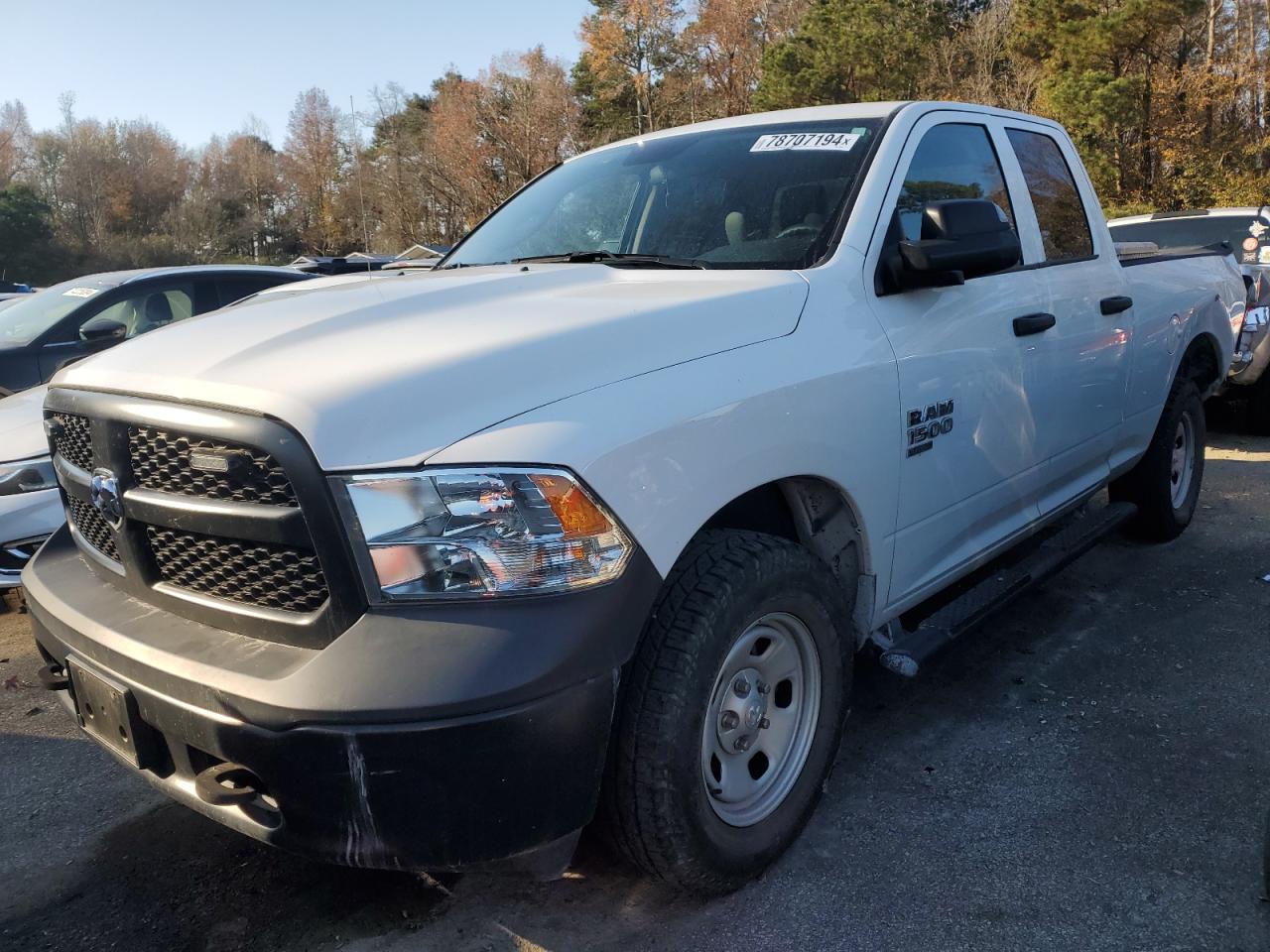 2022 RAM 1500 CLASSIC TRADESMAN VIN:1C6RR7FG0NS236757