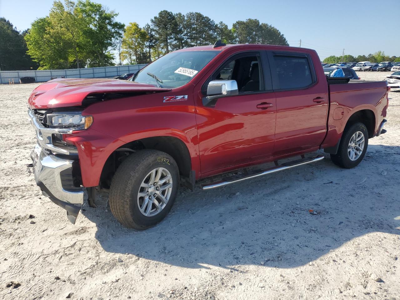 2022 CHEVROLET SILVERADO LTD K1500 LT VIN:1GCUYDEDXNZ230192
