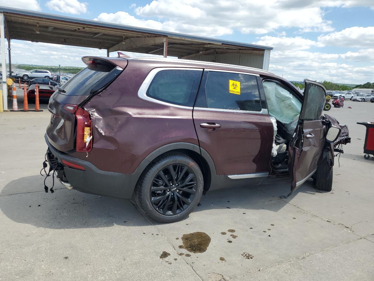 2022 KIA TELLURIDE SX VIN:5XYP54HC7NG276196
