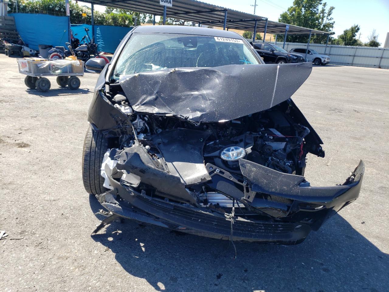 2022 TOYOTA PRIUS LE VIN:JTDL9MFU8N3037579