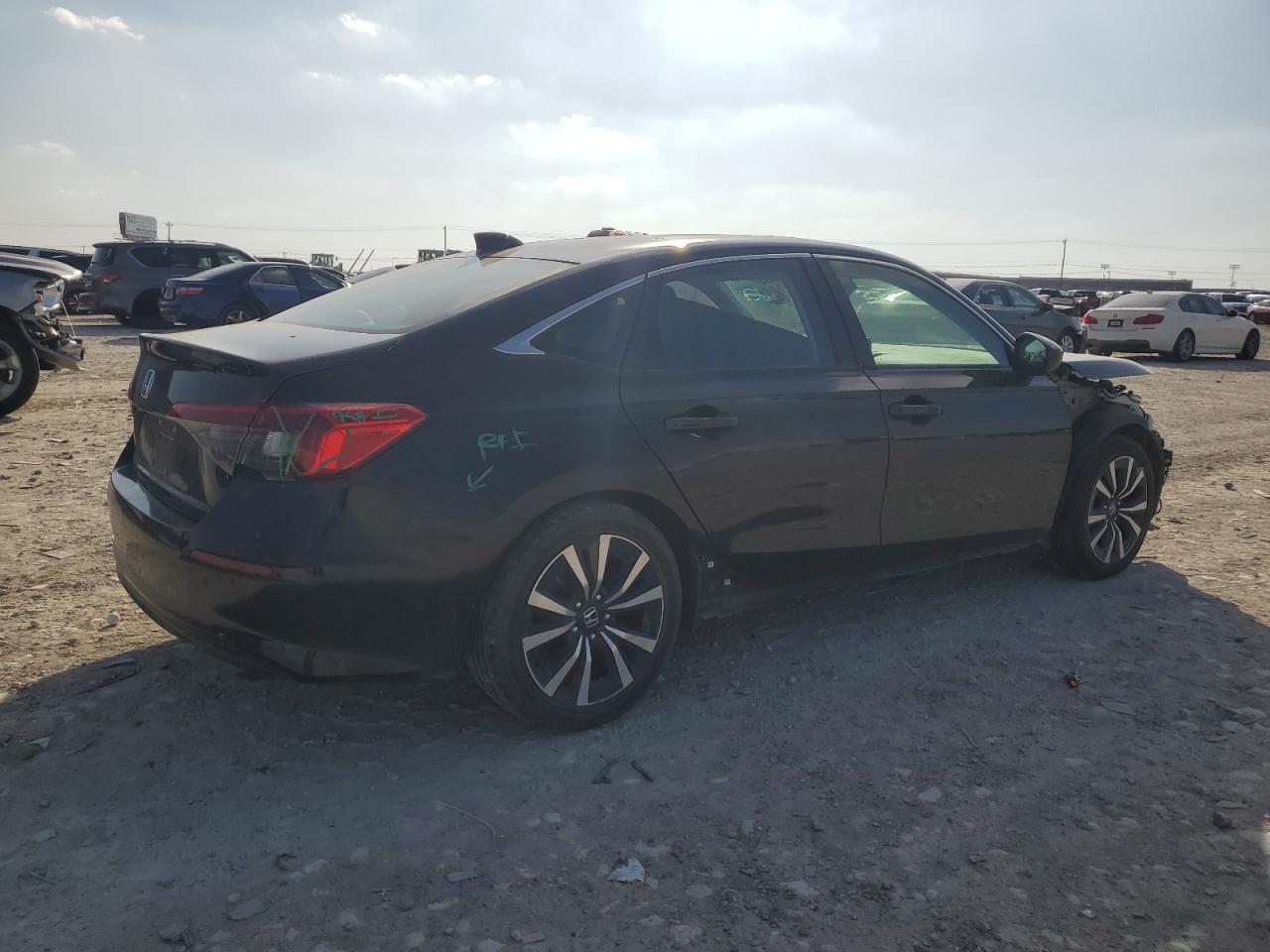 2022 HONDA CIVIC EX VIN:2HGFE1F75NH321090