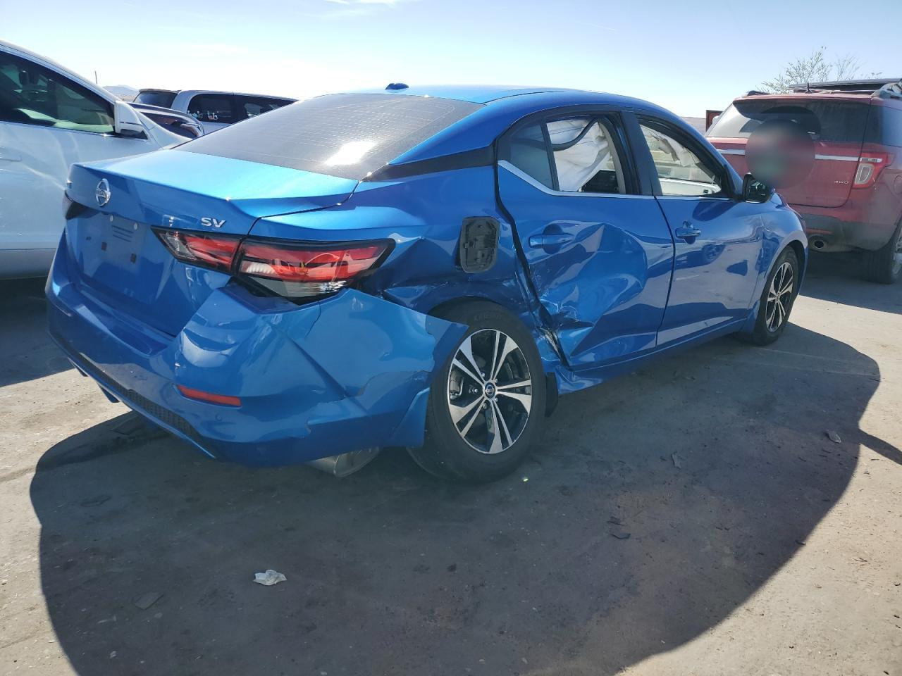 2022 NISSAN SENTRA SV VIN:3N1AB8CV6NY307533