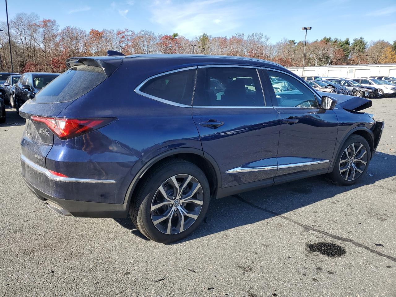 2022 ACURA MDX TECHNOLOGY VIN:5J8YE1H49NL050047