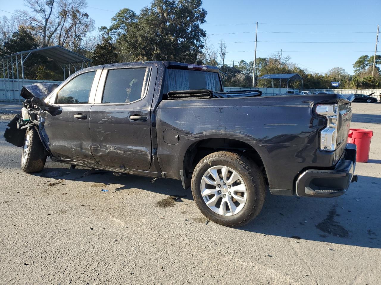 2022 CHEVROLET SILVERADO K1500 CUSTOM VIN:1GCPDBEK3NZ536064