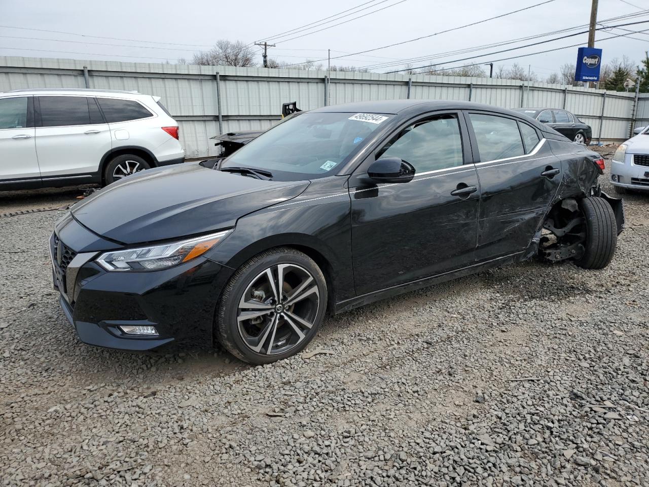 2022 NISSAN SENTRA SR VIN:3N1AB8DV6NY316330