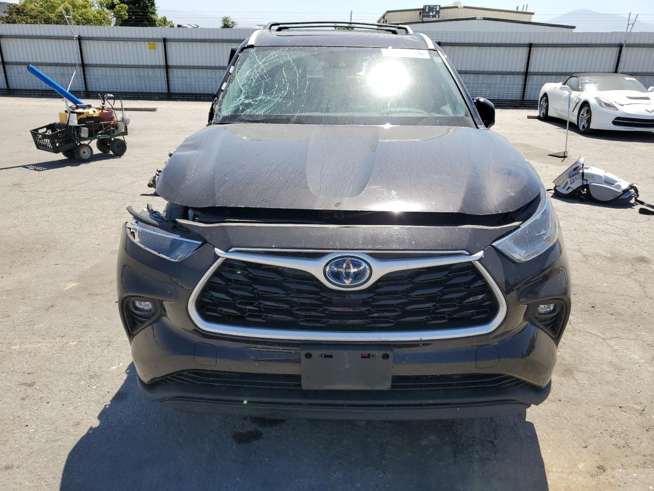 2022 TOYOTA HIGHLANDER HYBRID XLE VIN:5TDHBRCH3NS087206