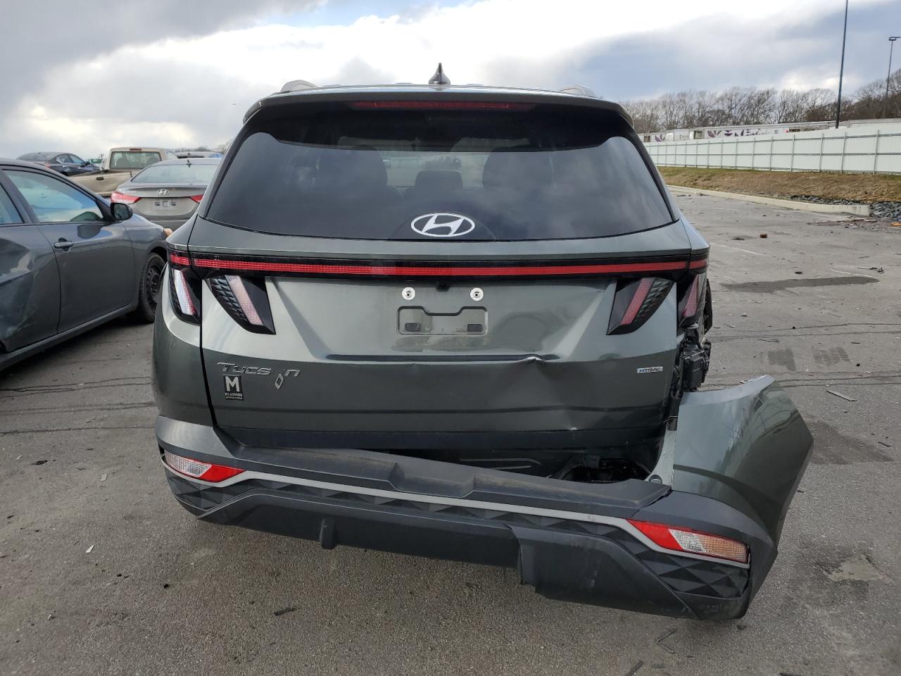 2022 HYUNDAI TUCSON SEL VIN:5NMJBCAE0NH084273