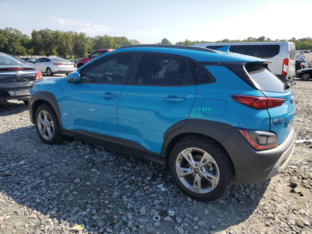 2022 HYUNDAI KONA SEL VIN:KM8K62AB7NU925244