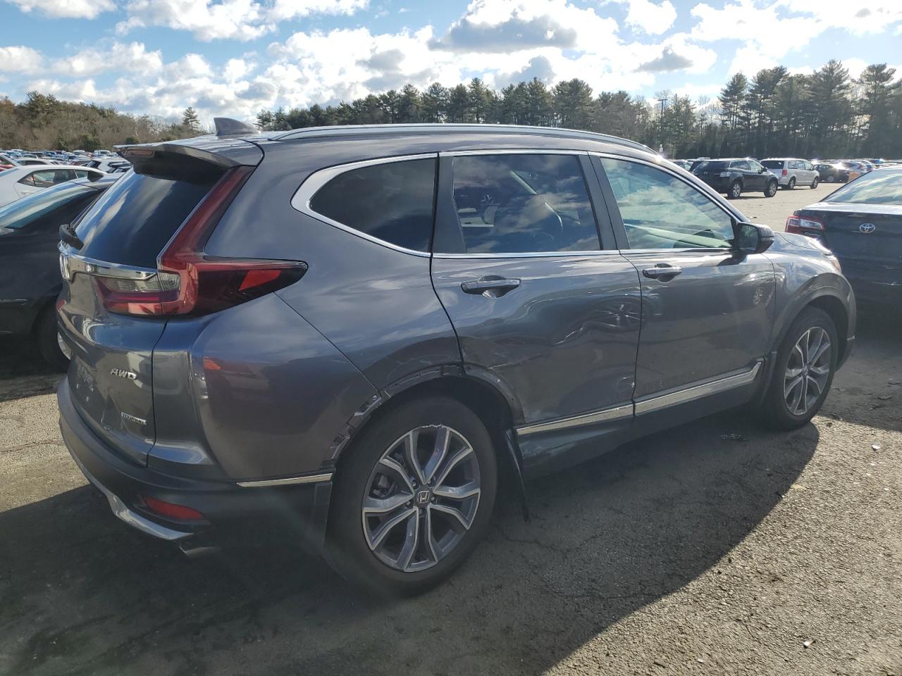2022 HONDA CR-V TOURING VIN:7FARW2H95NE024781
