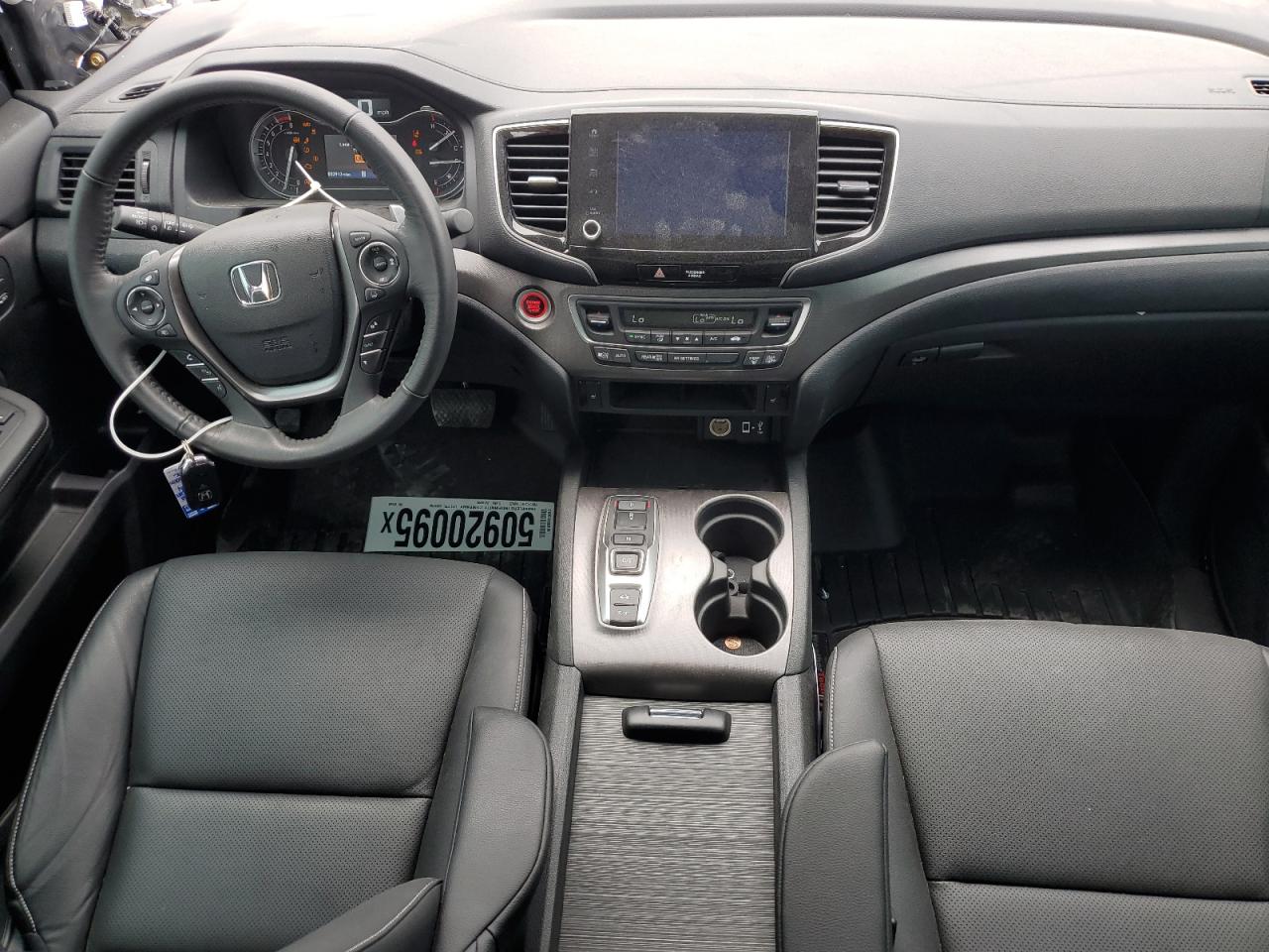 2023 HONDA RIDGELINE RTL VIN:5FPYK3F5XPB025508
