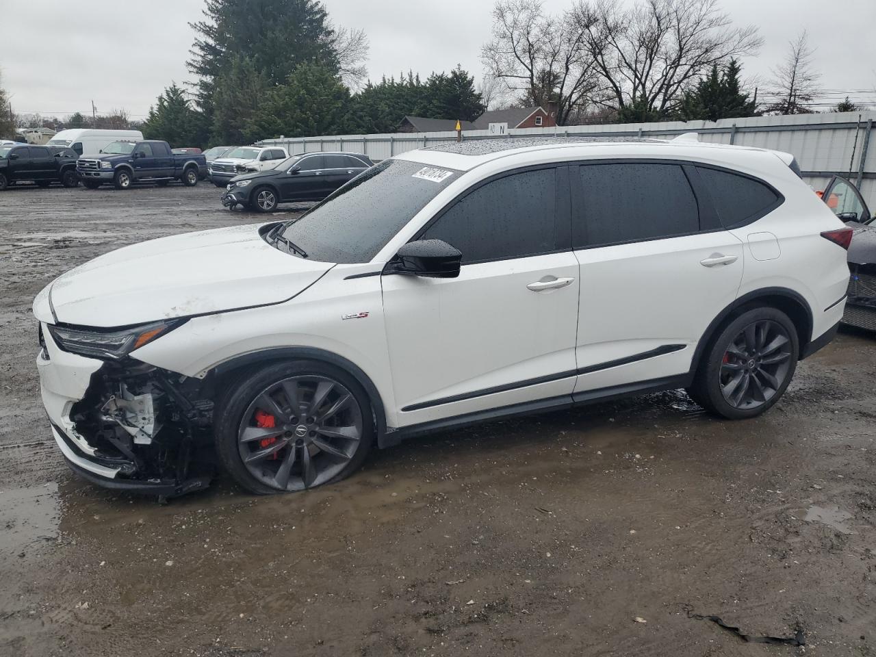 2022 ACURA MDX TYPE S VIN:5J8YD8H99NL001289