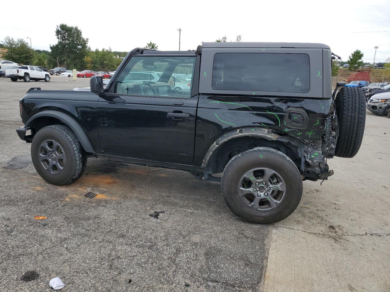 2022 FORD BRONCO BASE VIN:1FMDE5AH8NLA71291