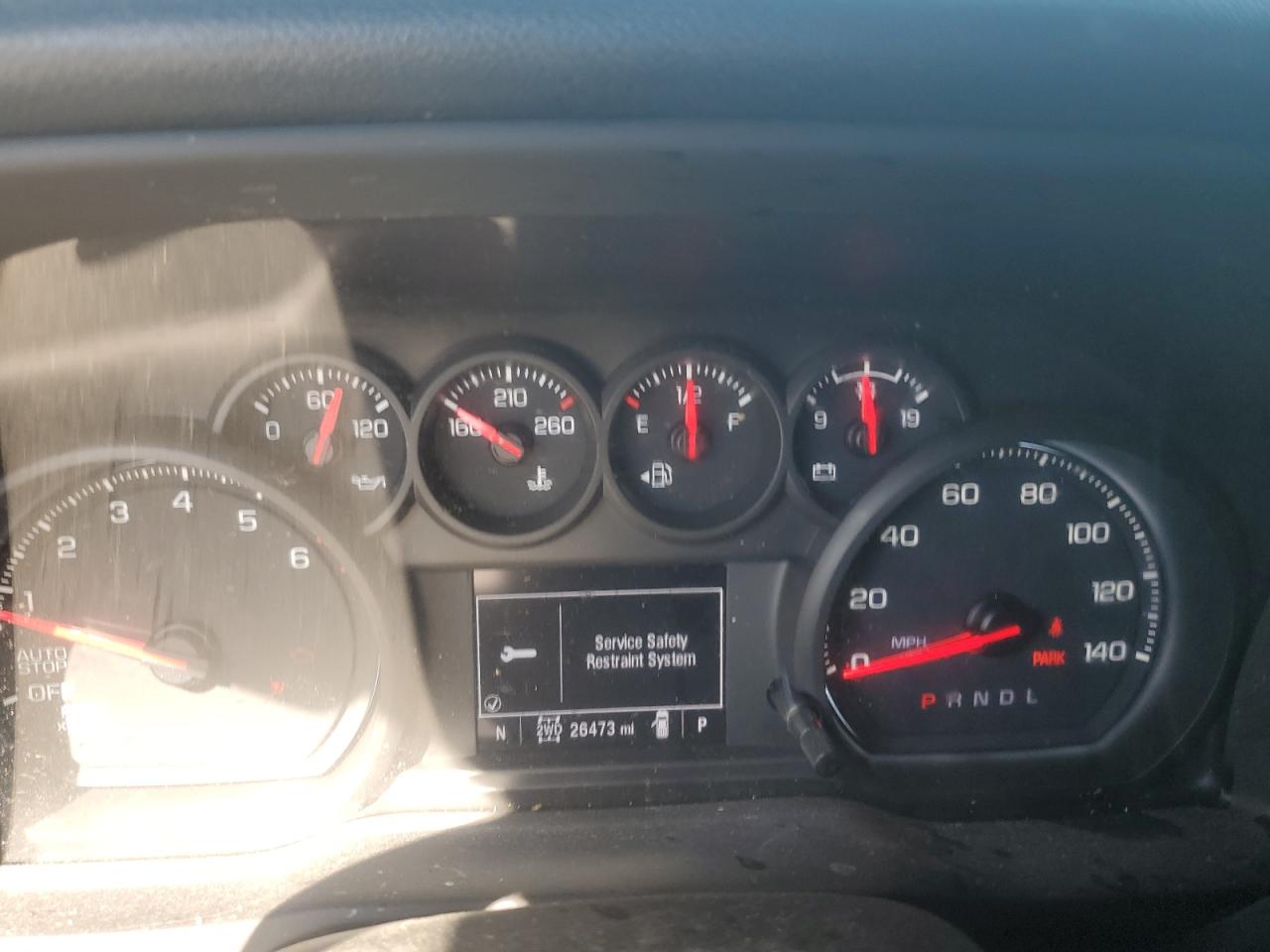 2023 CHEVROLET SILVERADO K1500 CUSTOM VIN:1GCPDBEKXPZ255589