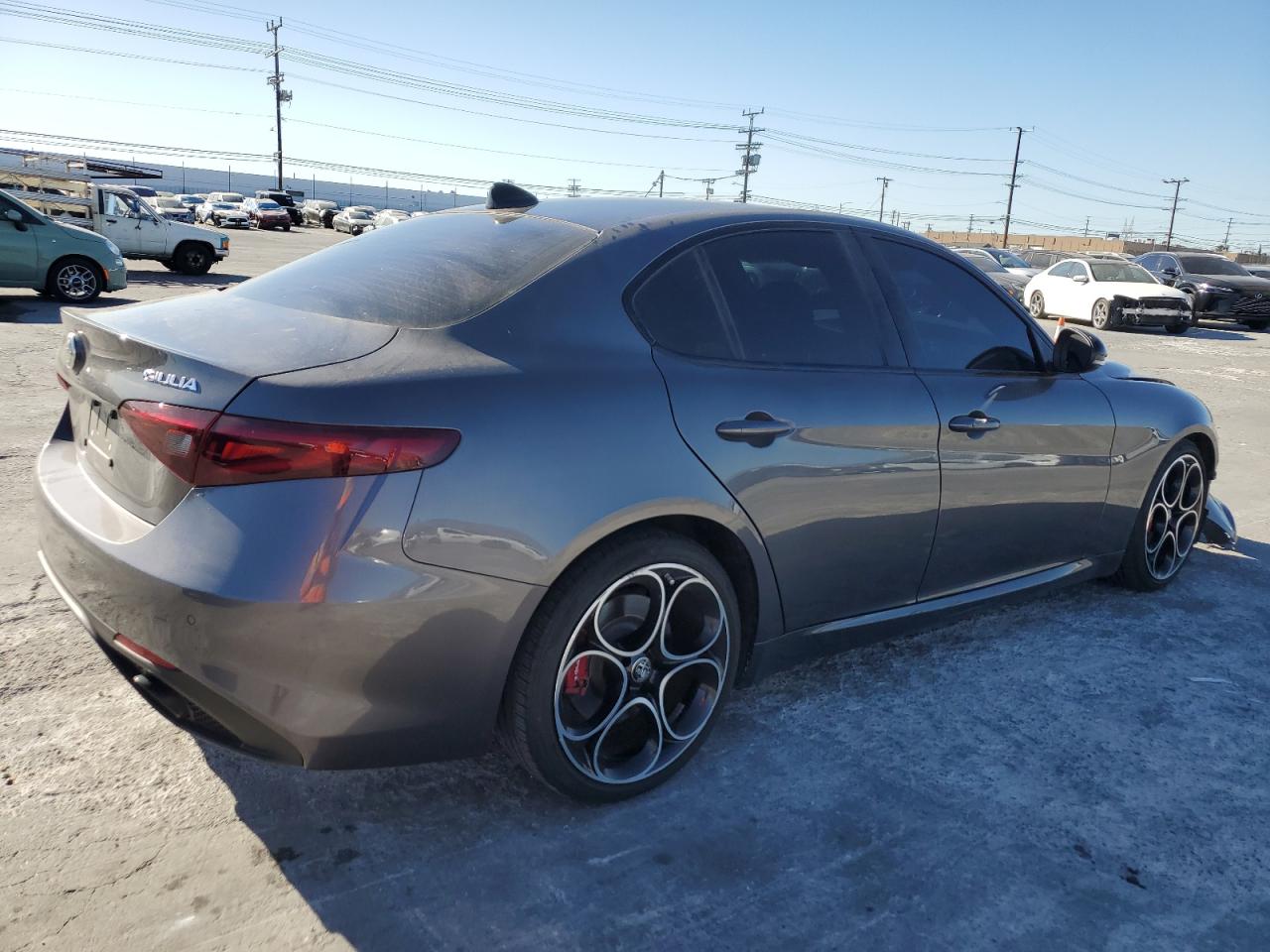 2022 ALFA ROMEO GIULIA SUPER VIN:ZARFAMBN7N7653310