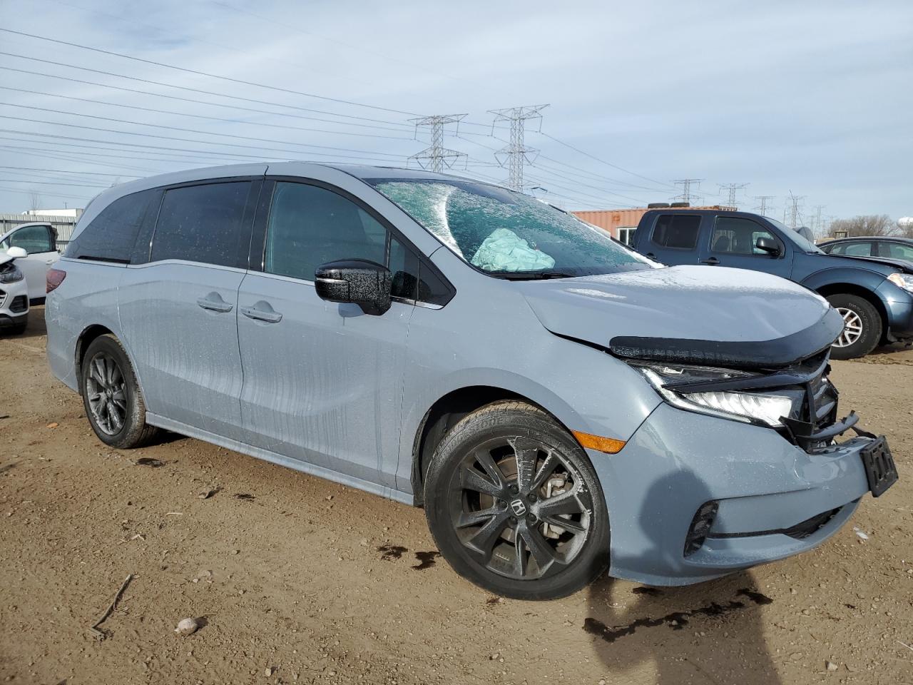 2023 HONDA ODYSSEY SPORT-L VIN:4JGFD6BB9PA882074