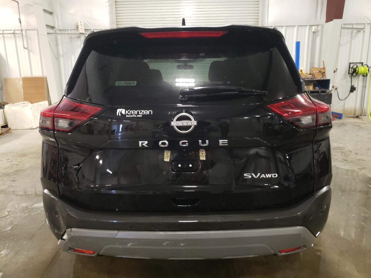 2022 NISSAN ROGUE SV VIN:5N1BT3BB2NC710597