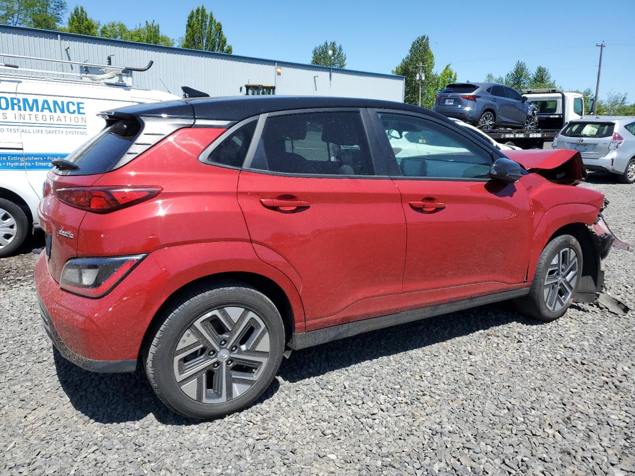 2022 HYUNDAI KONA SEL VIN:KM8K23AG8NU148036