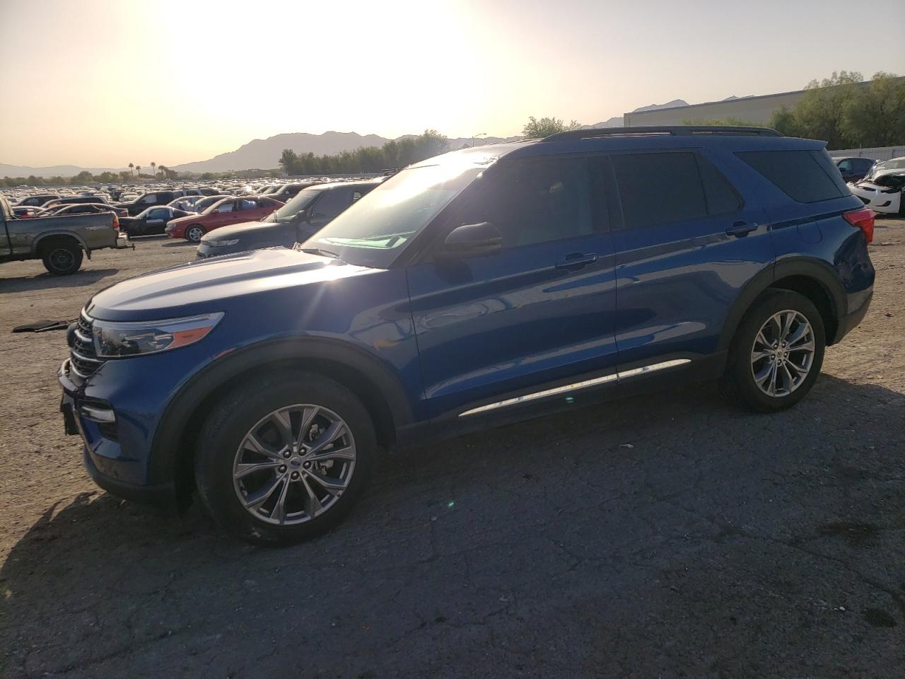 2022 FORD EXPLORER XLT VIN:1FMSK7DH7NGC10844